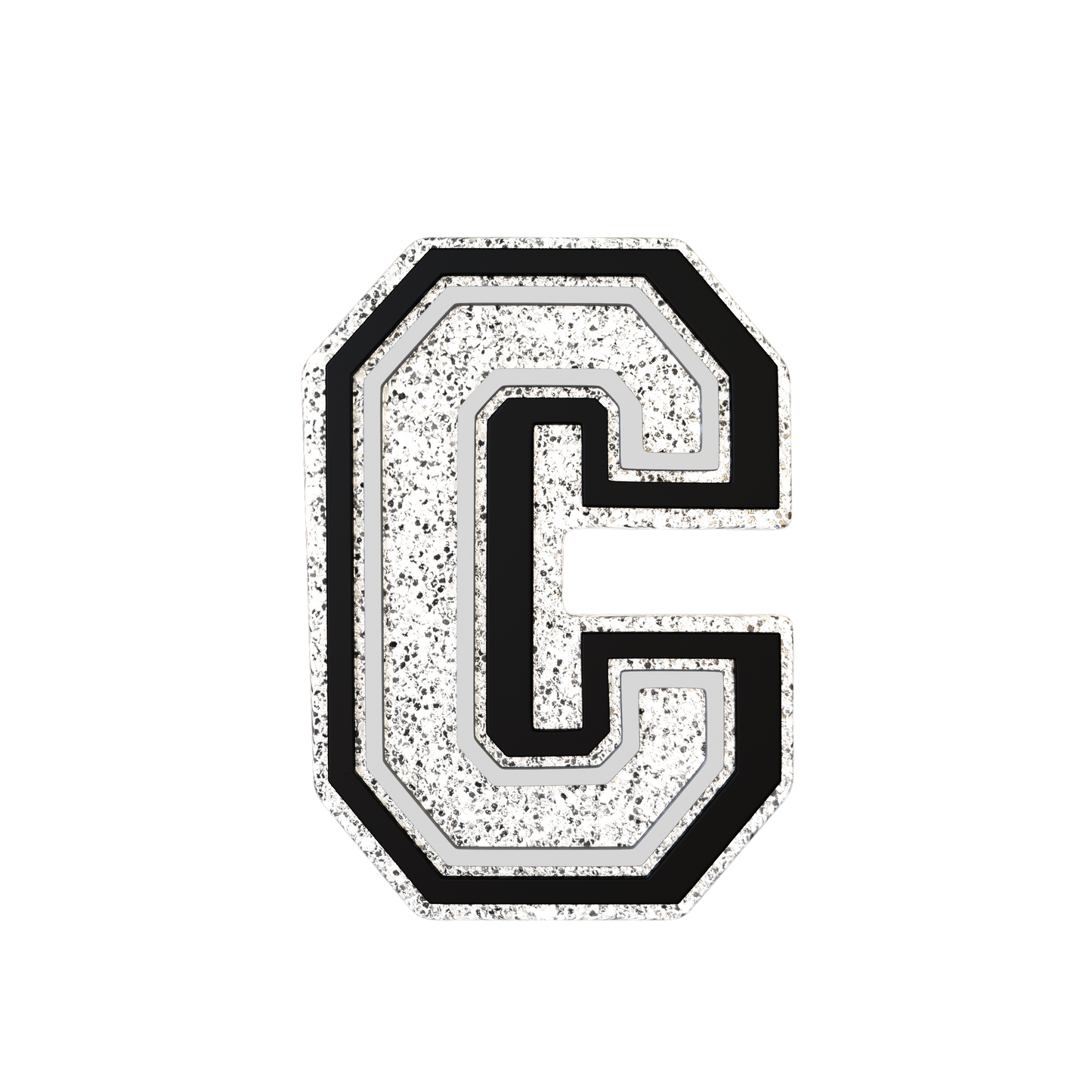 Budz | Silver Letter C image 1