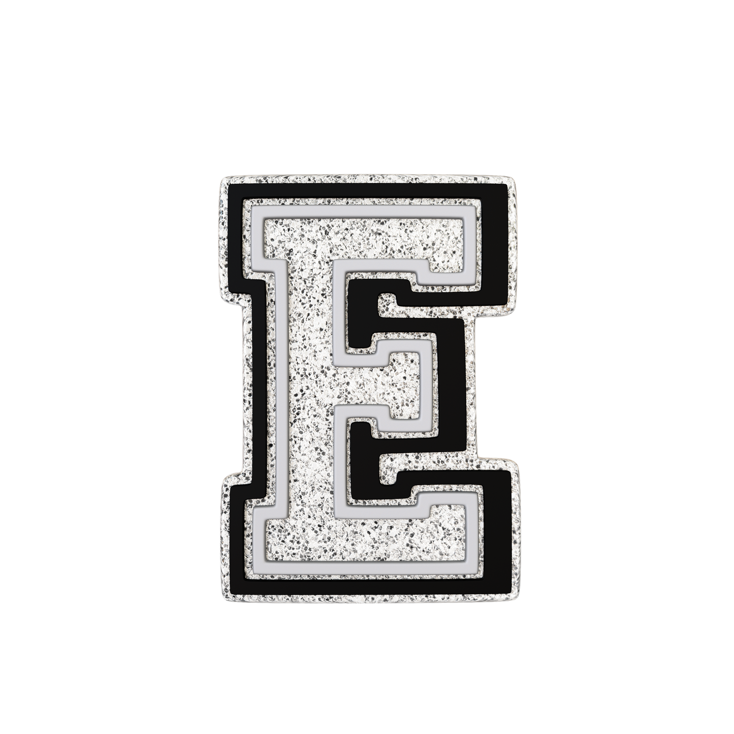Budz | Silver Letter E image 1