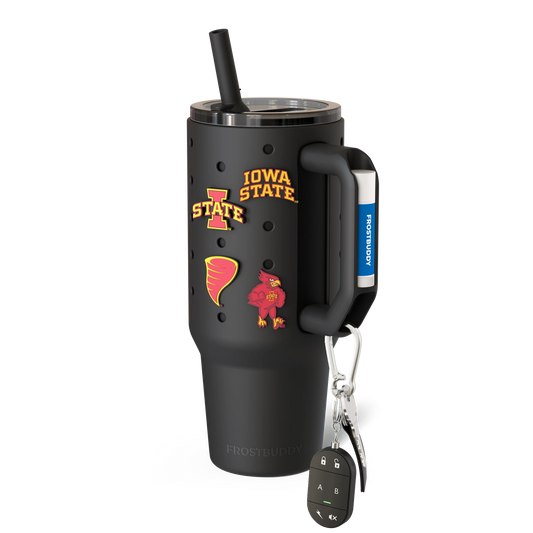 Thicc Buddy 40oz | Iowa State Cyclones | Skin + Budz Bundle image 1