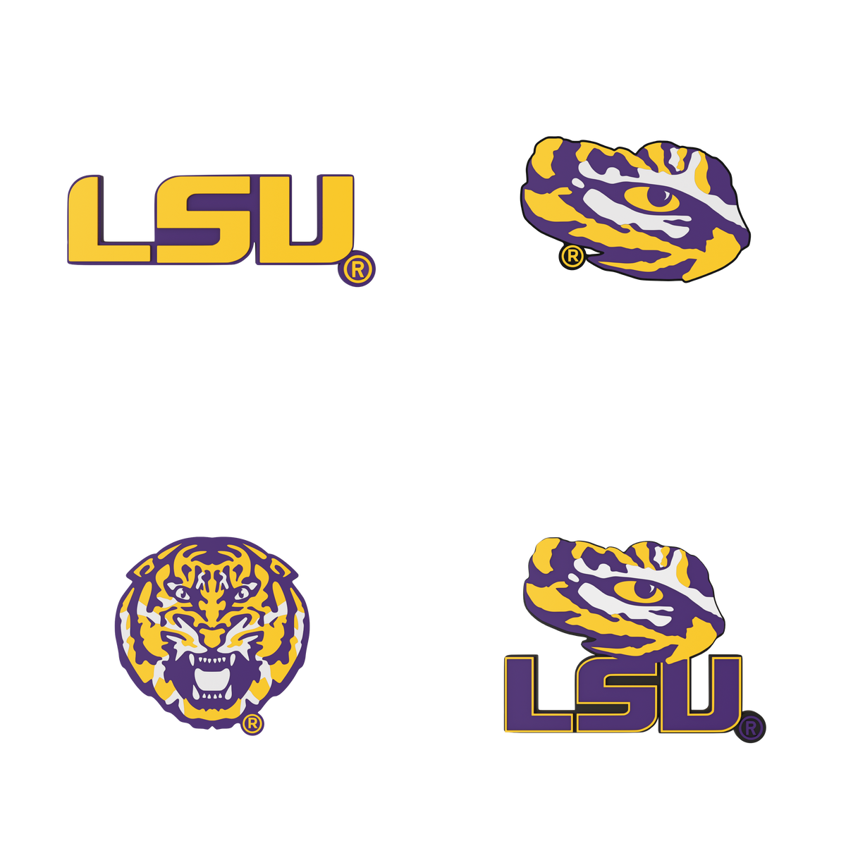 Budz | LSU Tigers | 4-Pack Bundle image 1