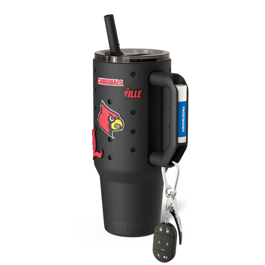 Thicc Buddy 40oz | Louisville Cardinals | Skin + Budz Bundle image 1