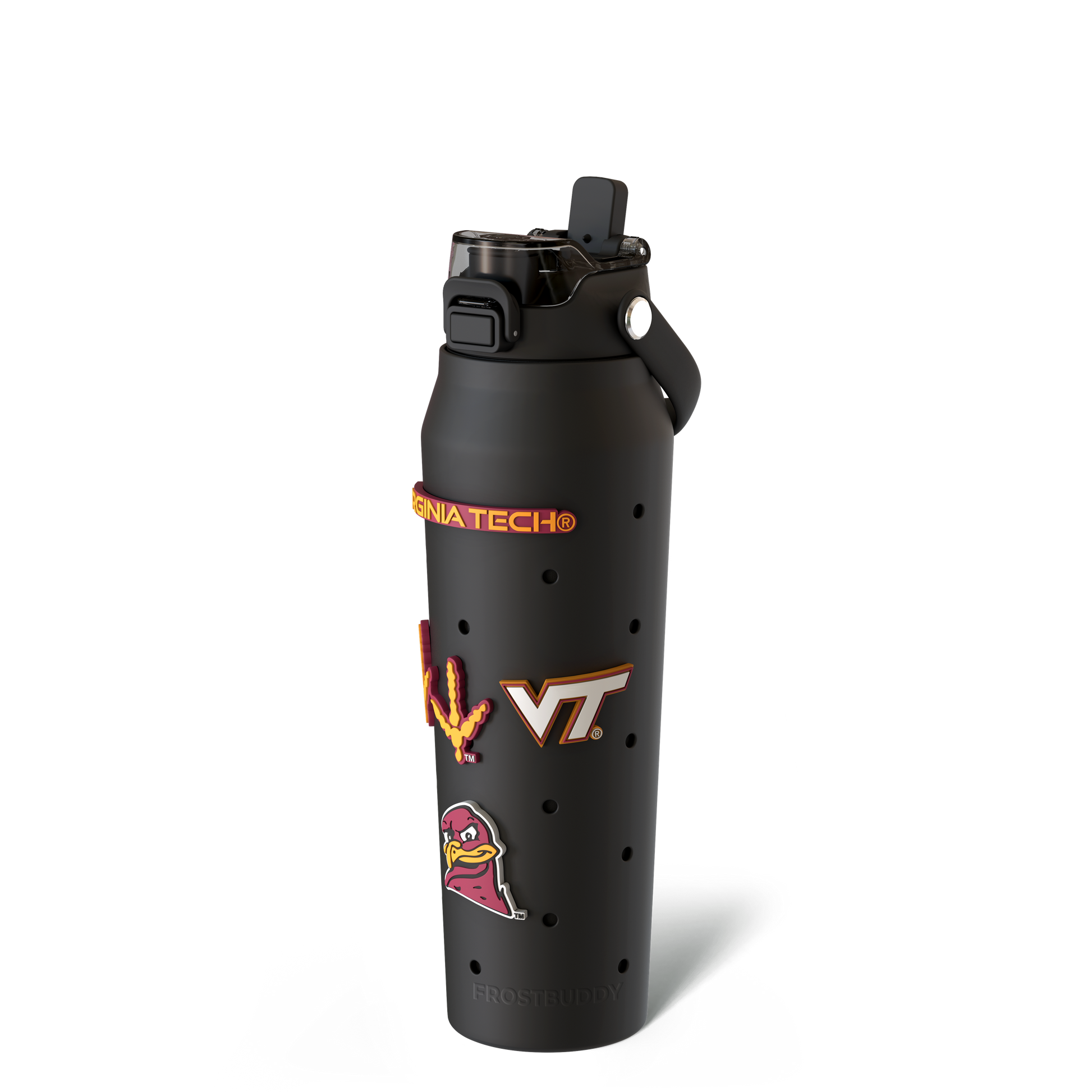 Bottle Buddy 32oz | Virginia Tech Hokies | Skin + Budz Bundle image 1