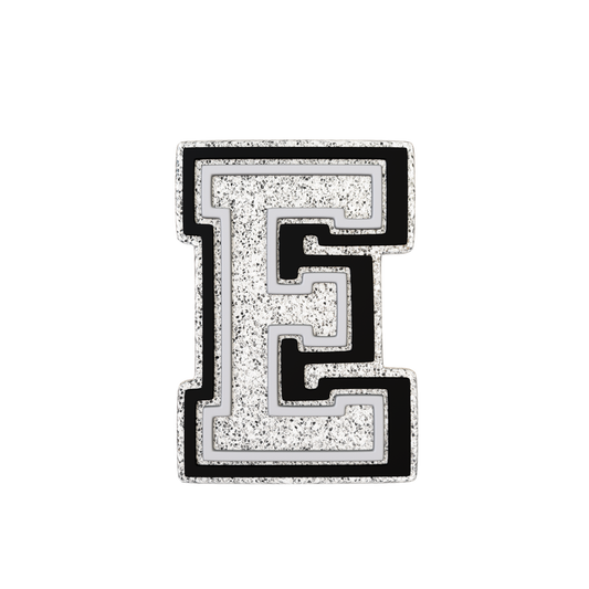 Budz | Silver Letter E image 1