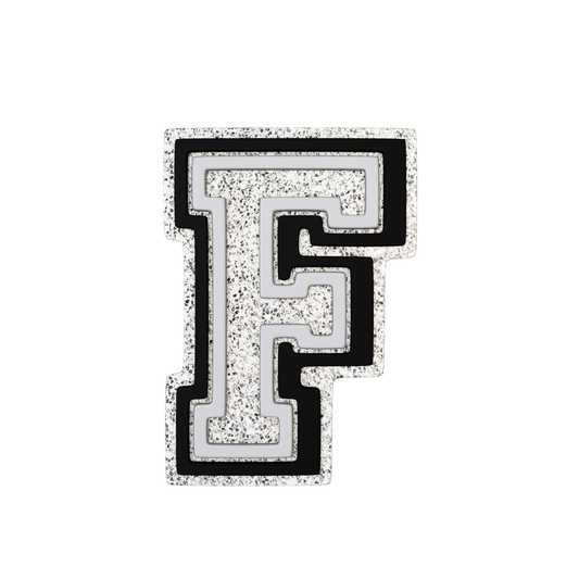 Budz | Silver Letter F image 1
