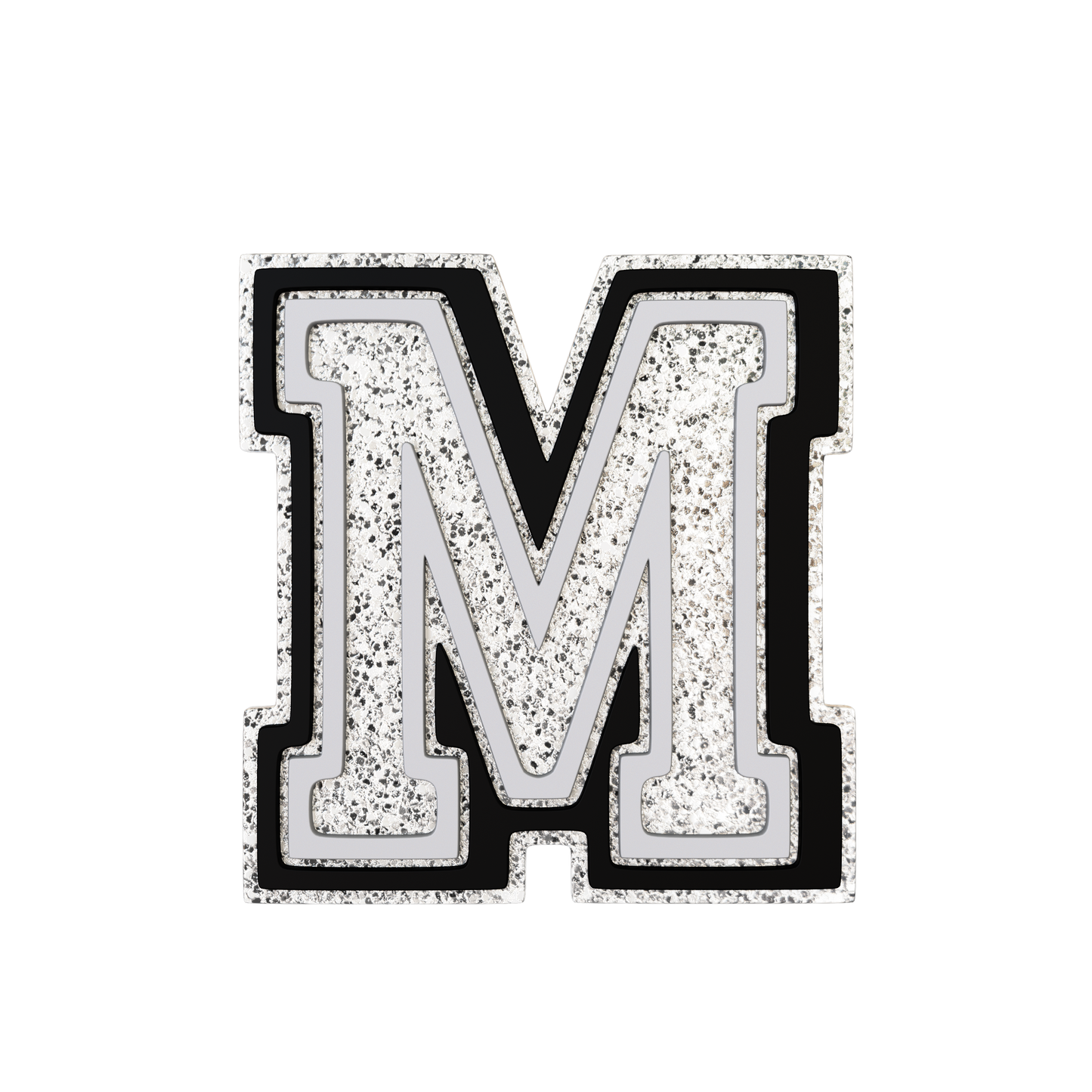 Budz | Silver Letter M image 1
