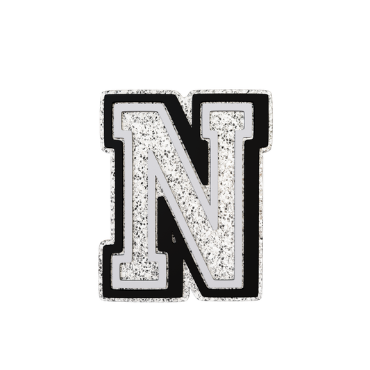 Budz | Silver Letter N image 1