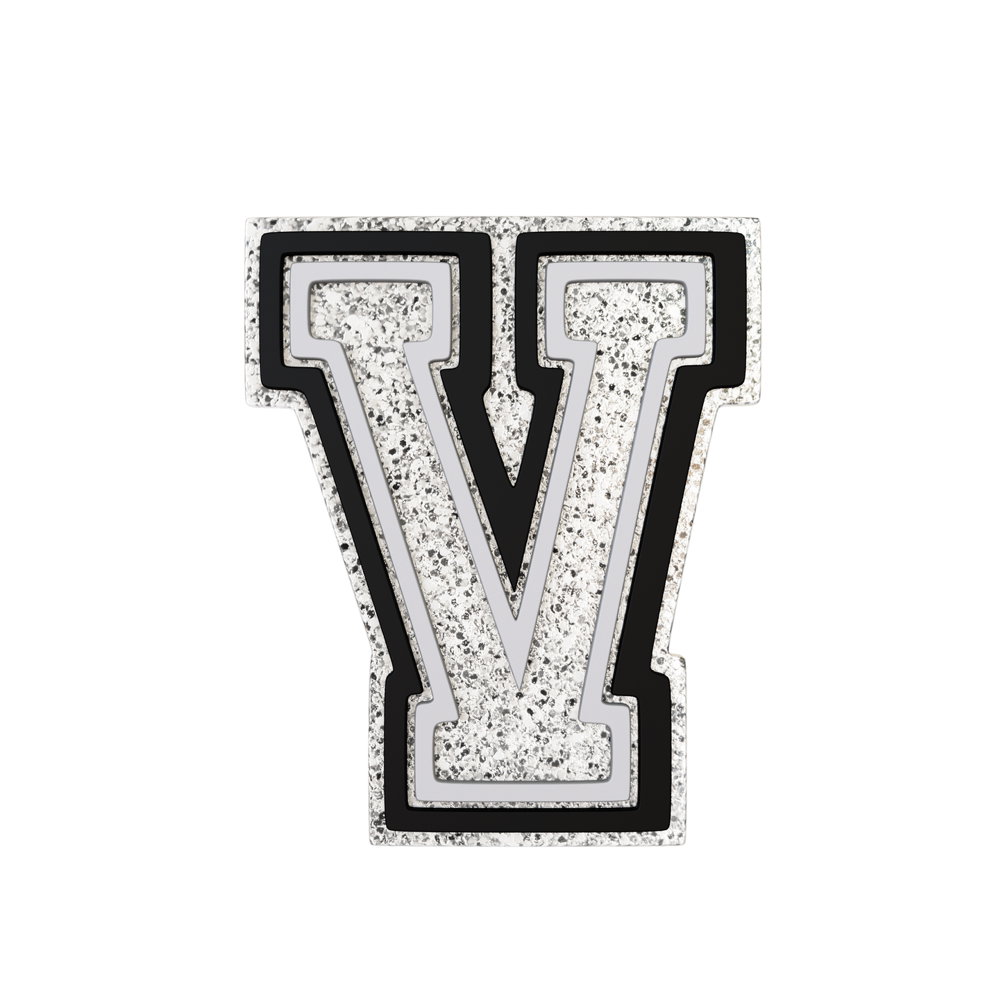 Budz | Silver Letter V image 1
