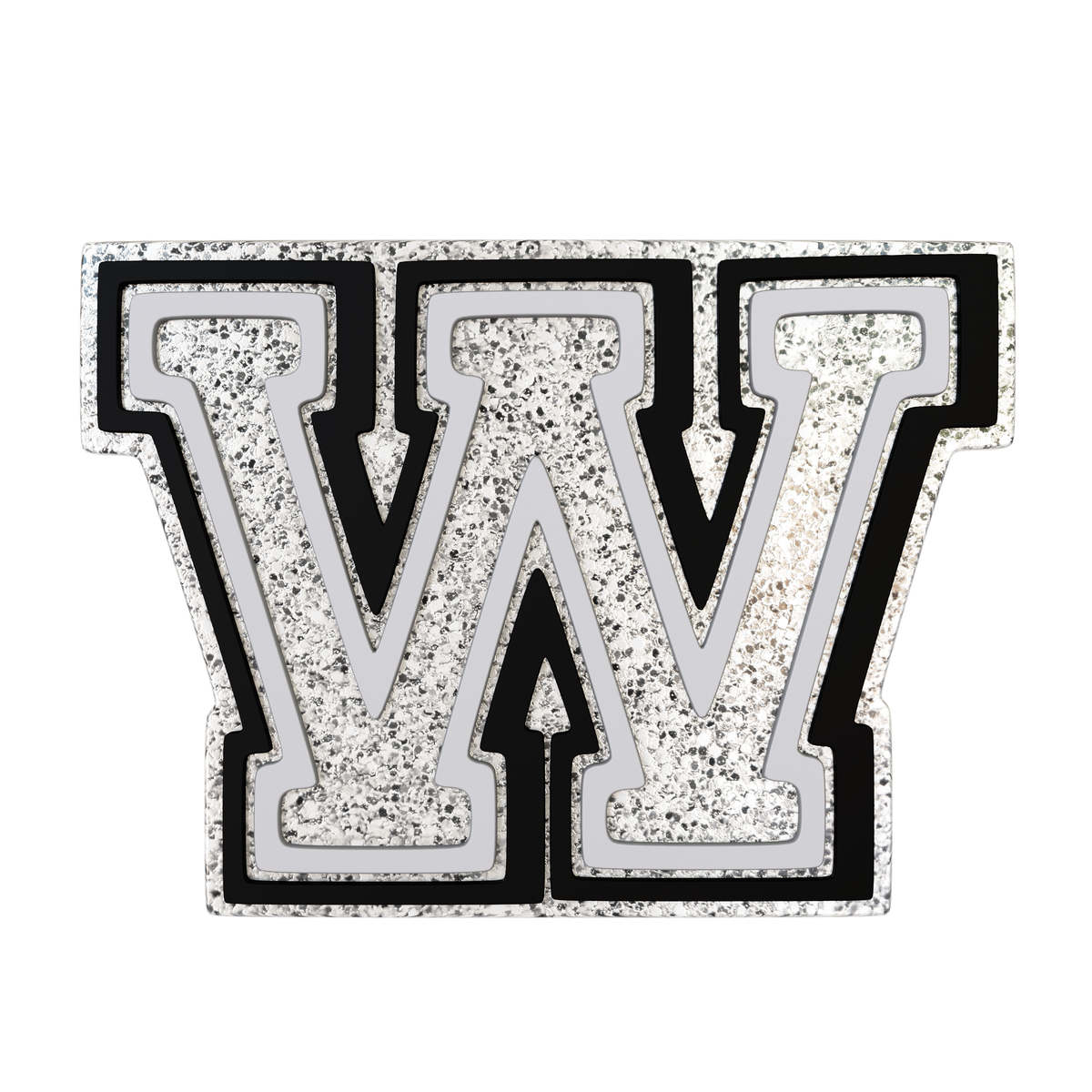 Budz | Silver Letter W image 1