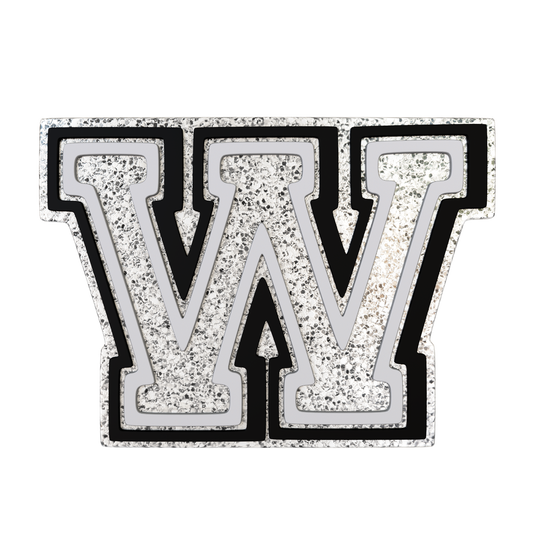 Budz | Silver Letter W image 1