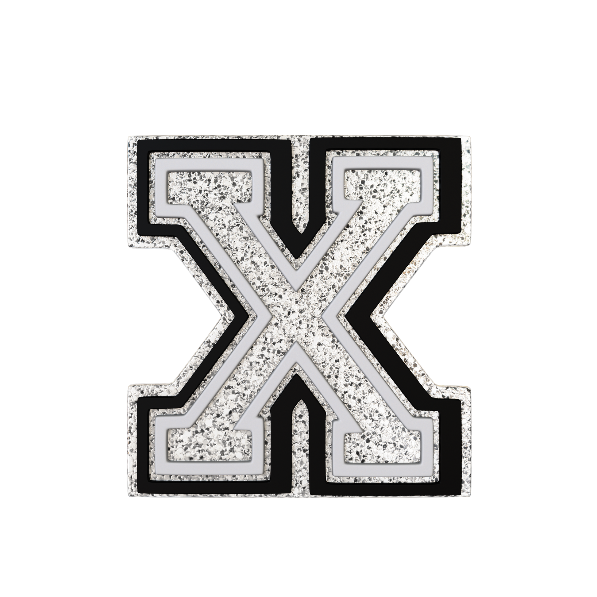Budz | Silver Letter X image 1