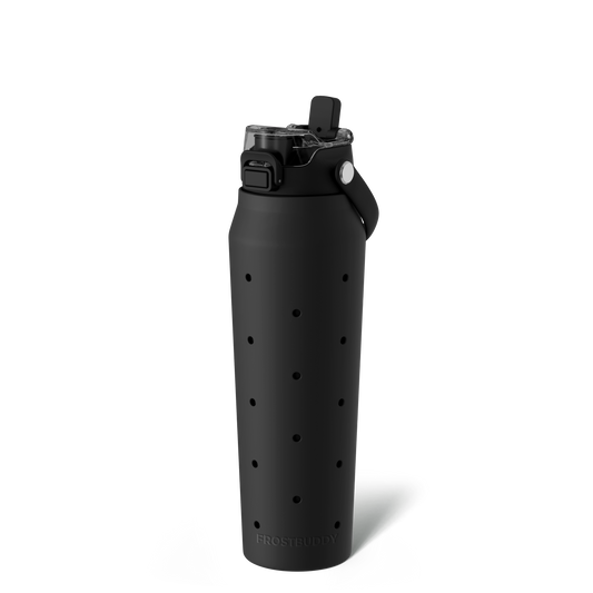 Bottle Buddy 32oz | Black w/ Skin image 1
