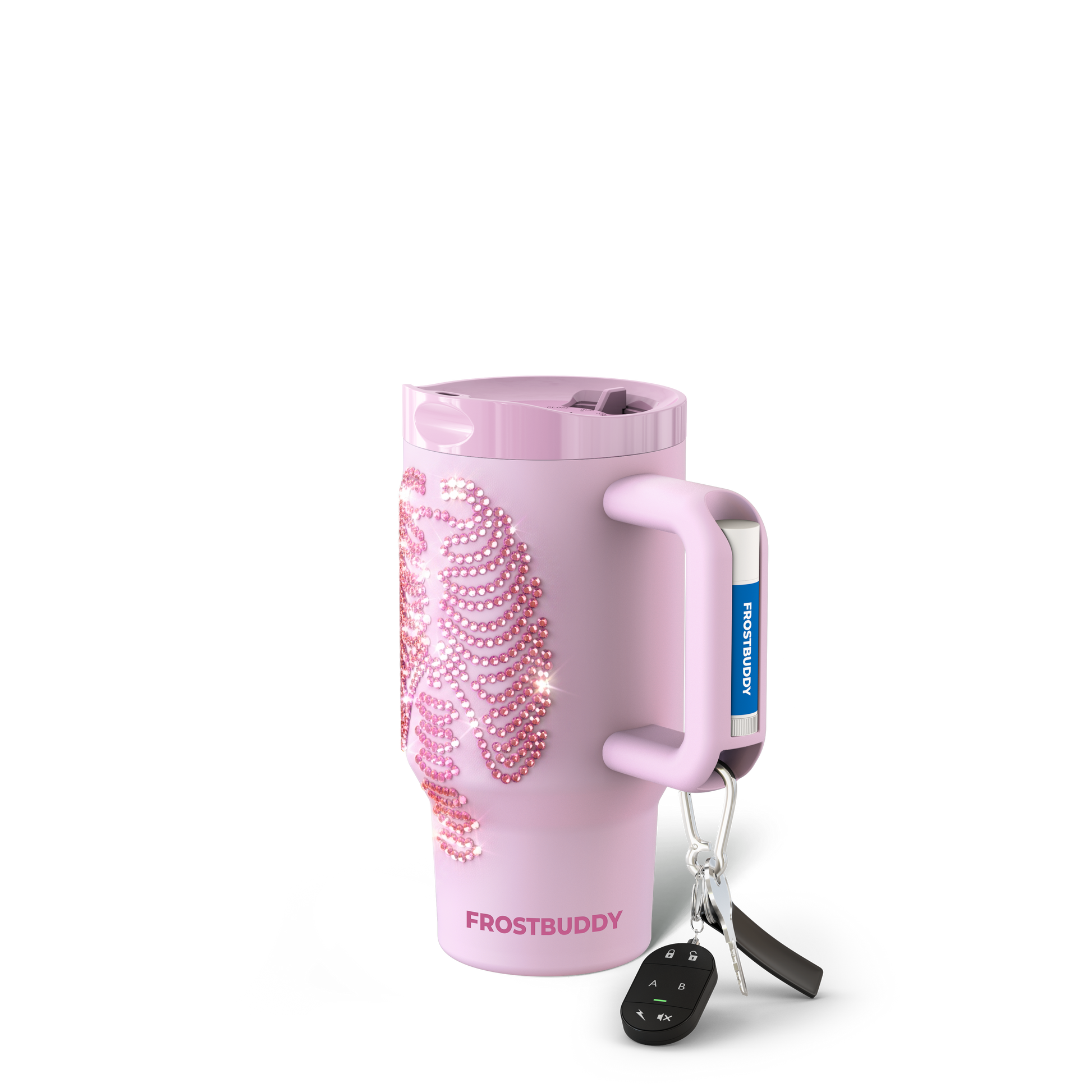 Mug Buddy 16oz | Pink Skeleton image 1