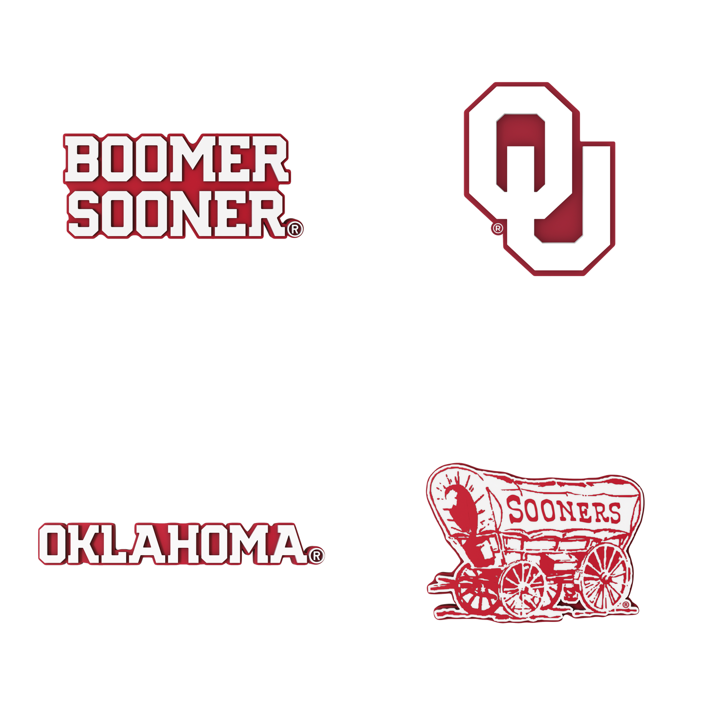 Budz | Oklahoma Sooners | 4-Pack Bundle image 1