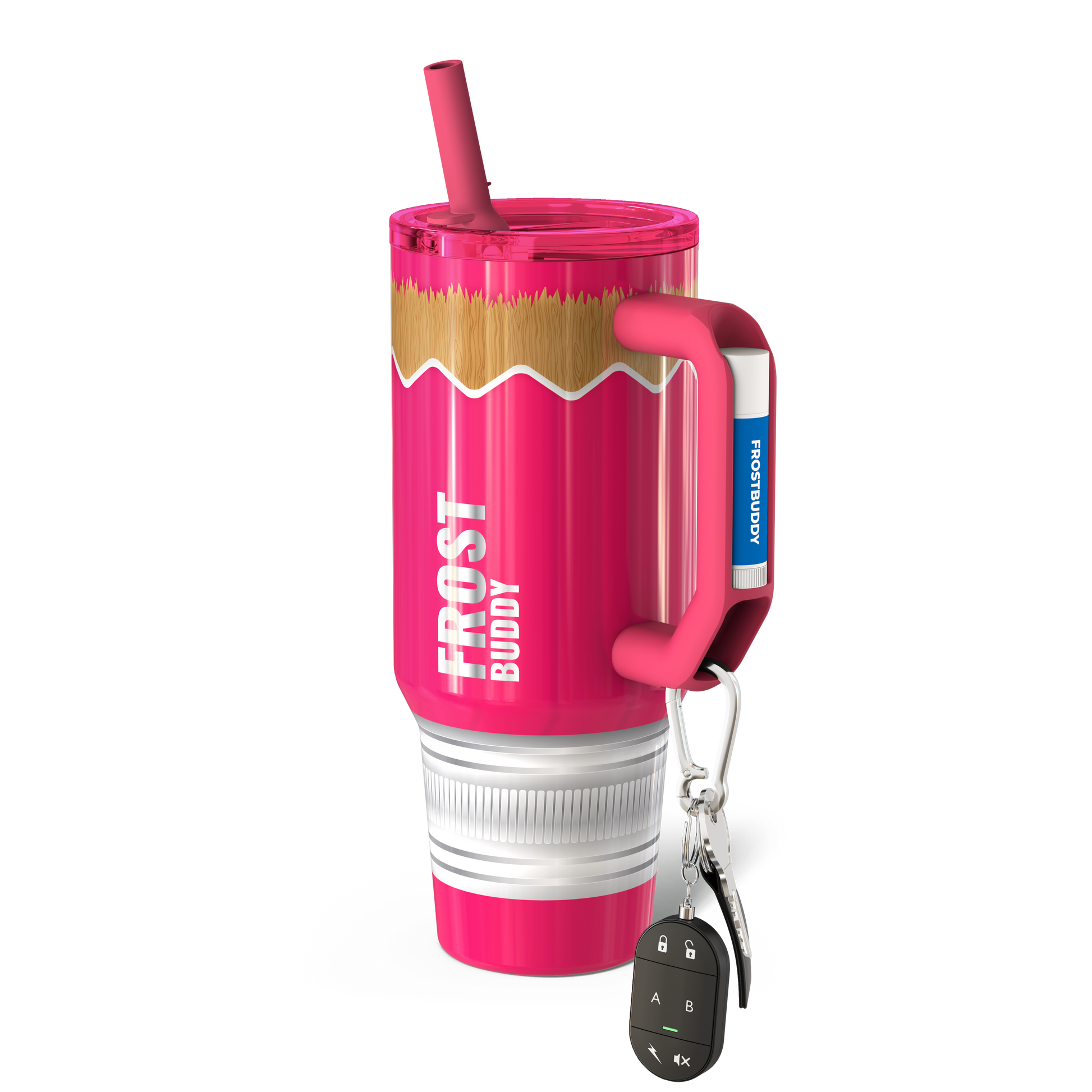 Thicc Buddy 40oz | Pink Pencil image 1